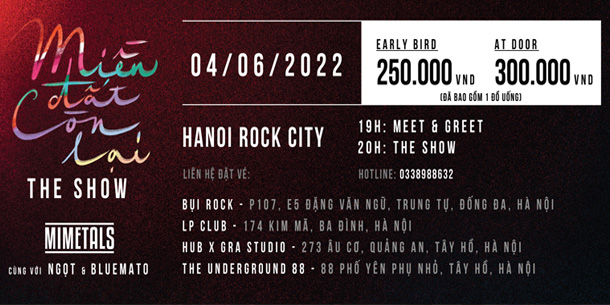 Đêm nhạc cuối tuần - Miền đất còn lại - The Show