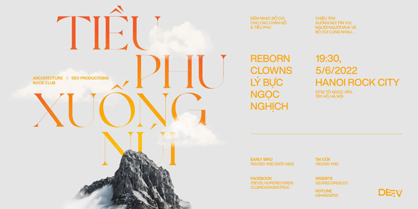 Đêm nhạc DEV Records X Rock Kiến Trúc - Tiều Phu Xuống Núi