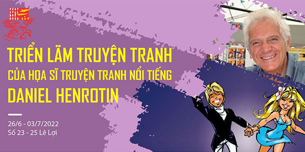Triển lãm truyện tranh Daniel Henrotin