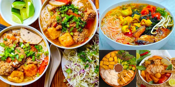 Cẩm nang ẩm thực - Hướng dẫn cách nấu 10 món bún thơm ngon cho ngày hè oi bức