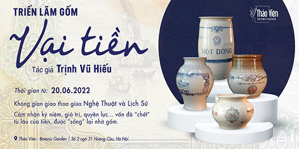 Triển lãm trưng bày gốm Vại tiền