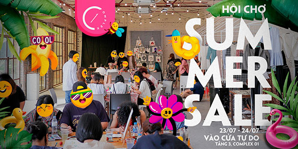 Hội chợ BỎNG hơn cái NÓNG Hà Nội: SUMMER SALE