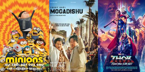 Top 10 bộ phim chiếu rạp tháng 07/2022 không thể bỏ lỡ.