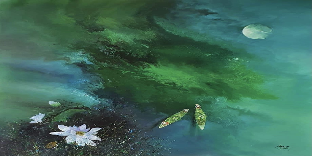 Phong cách Thiền Tâm độc đáo trong những sáng tác của họa sĩ Hoàng Công Hùng