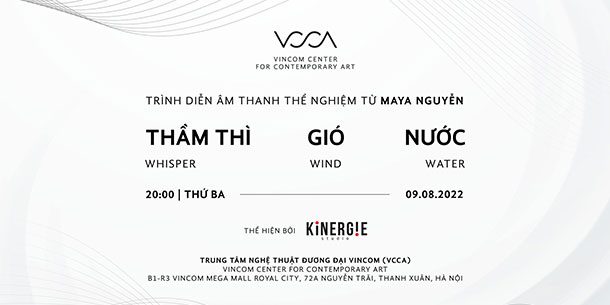 Trình diễn âm thanh thể nghiệm - "THẦM THÌ - GIÓ - NƯỚC"