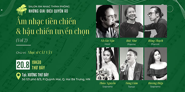 Music-Salon Âm nhạc thính phòng : NHẠC TIỀN CHIẾN-HẬU TIỀN CHIẾN Vol.2