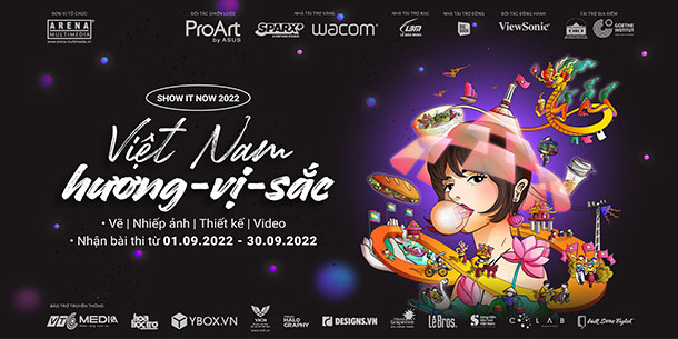 Cuộc thi Show It NOW 2022 – Việt Nam: Hương – Vị – Sắc