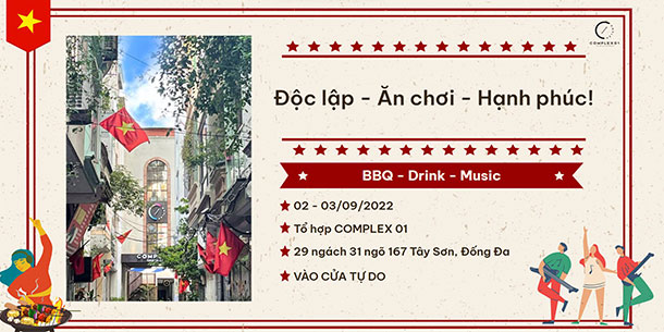 Sự Kiện Công Đoàn Vui Chơi 2/9 “Độc Lập - Ăn Chơi - Hạnh Phúc” 2022