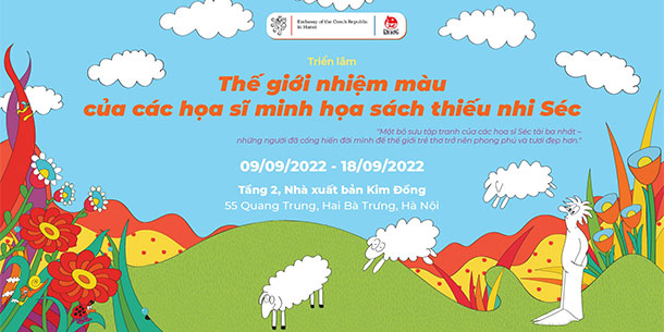 Triển lãm: Thế giới nhiệm màu của các họa sĩ minh họa sách thiếu nhi Séc