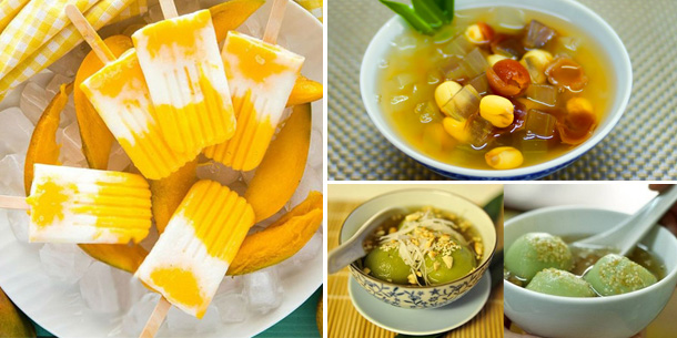 Cẩm nang ẩm thực - Hướng dẫn cách làm 5 món chè và kem siêu ngon tại nhà 