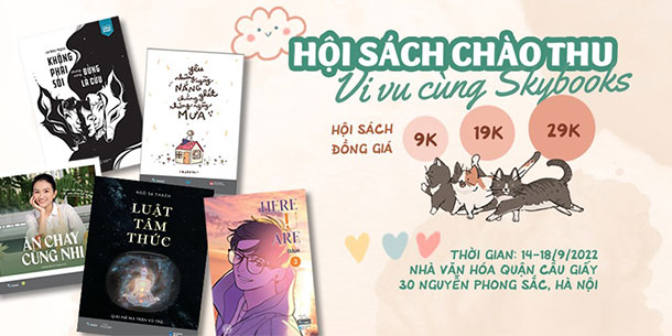 Hội sách chào thu 