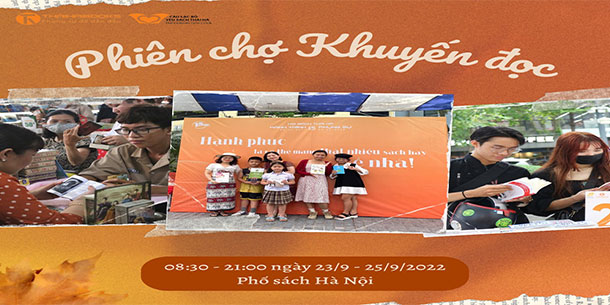 Tiệm sách TA cũ Lotus Community - Phiên chợ Khuyến đọc