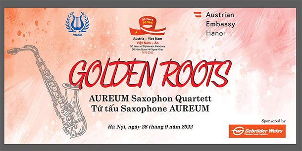 Hòa nhạc: Tứ tấu Saxophone AUREUM