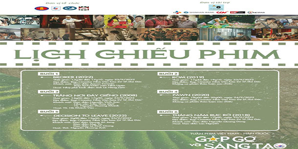 Tuần phim Việt Nam – Hàn Quốc: Gặp gỡ và Sáng tạo