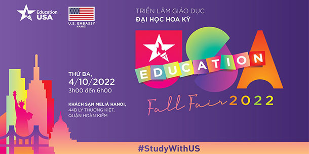 Sự Kiện Triển Lãm Giáo Dục Hoa Kỳ "EducationUSA" 2022
