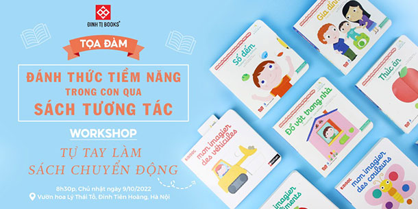 Workshop Tự tay làm sách - Kiến tạo thế giới chuyển động