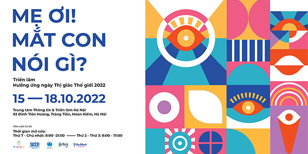 Sự kiện triển lãm: Mẹ ơi, mắt con nói gì.