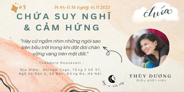 Cơ hội đăng ký tham gia Workshop - Chứa suy nghĩ và Cảm hứng