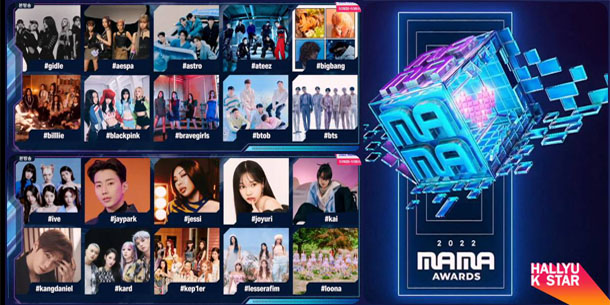 Kết quả lễ trao giải MAMA 2022 ngày 1 - BTS thắng daesang, BLACKPINK giành được bonsang, Teddy thắng giải Producer 