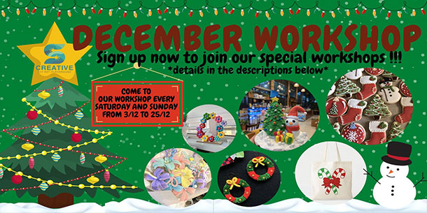 Workshop Giáng Sinh cùng SCreative