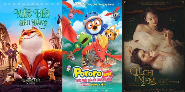 Tết 2023 ra rạp xem gì?