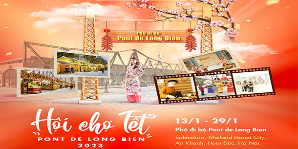 Hội Chợ Tết Pont De Long Bien