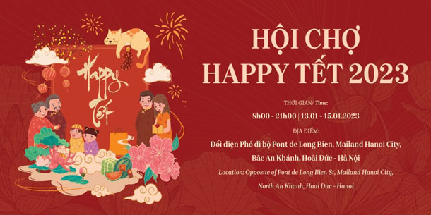 Hội chợ Happy Tết