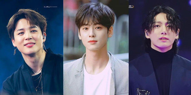Bảng xếp hạng danh tiếng thành viên nhóm nhạc nam Kpop tháng 1.2023 - BTS Jimin giậm chân tại chỗ - Cha Eunwoo vượt mặt Jungkook - Wanna One có 2 thành viên lọt top5