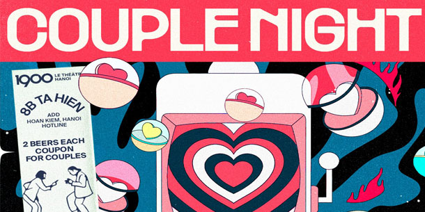 Cơ hội thoát ế thành công tại sự kiện 1900 Couple Night - Every Monday