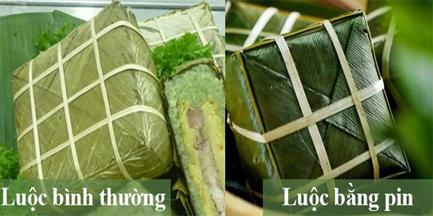Chuyên gia chỉ cách nhận biết bánh chưng luộc bằng pin độc hại cần biết.