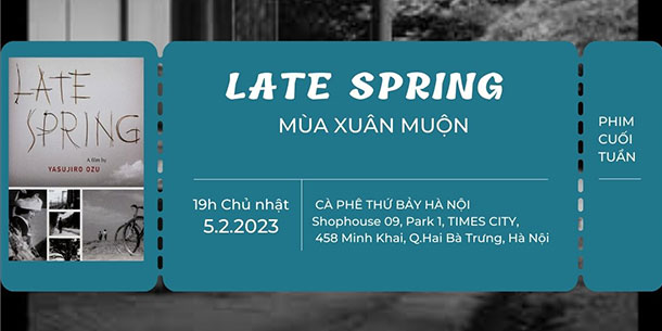 Phim cuối tuần: BANSHUN-MÙA XUÂN MUỘN