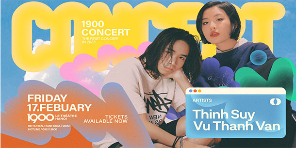 1900 Concert: Thịnh Suy & Vũ Thanh Vân 