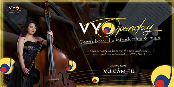 Sự kiện làm quen với Contrabass cùng VYO coach Vũ Cẩm Tú