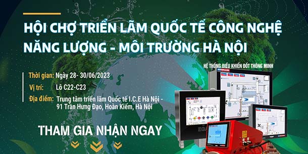 Triển lãm Quốc tế Công nghệ năng lượng - Môi trường Hà Nội