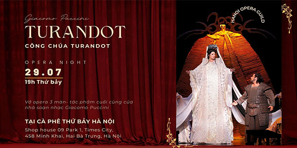 PERA NIGHT IN JULY : TURANDOT vở  OPERA cuối của G.PUCCINI