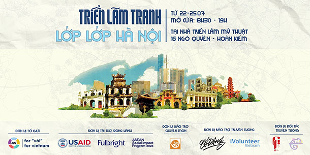 TRIỂN LÃM TRANH: LỚP LỚP HÀ NỘI