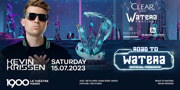 Đêm nhạc 1900 Road to Watera by Scavi & Ray: Kevin Krissen - Ngày 15.07.2023