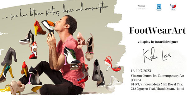 FootWearArt - Triển lãm Thời trang Giày của Kobi Levi