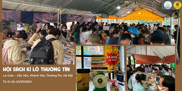 Sự kiện mùa hè - Hội sách kí lô Thường Tín - Đồng giá 59K/KG
