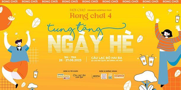 Hội chợ Rong Chơi Vol.4: Tung Tăng Ngày Hè