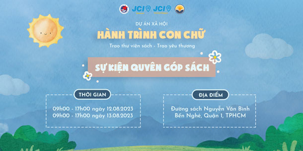 [HÀNH TRÌNH CON CHỮ 2023] Sự kiện quyên góp sách