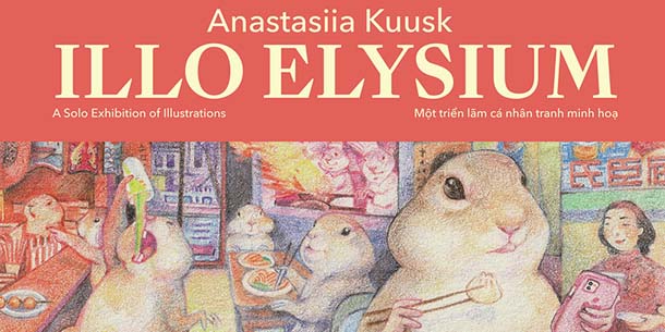 Illo Elysium by Anastasiia Kuusk - Một triển lãm cá nhân tranh minh họa