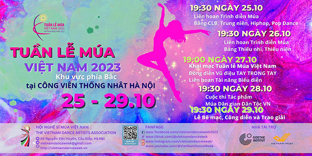 Tuần lễ Múa Việt Nam | Vietnam Dance Week 2023