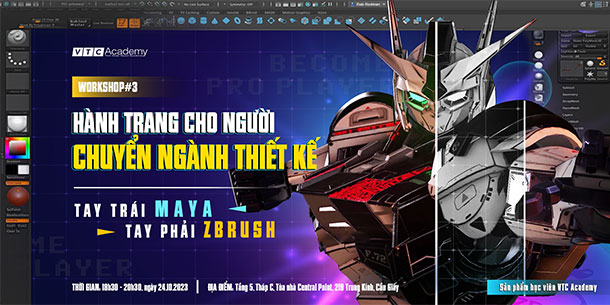 Workshop HÀNH TRANG CHO NGƯỜI CHUYỂN NGÀNH THIẾT KẾ