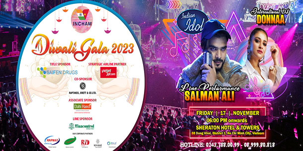 Tháng 11 đừng bỏ lỡ lễ hội ánh sáng cùng INCHAM DIWALI GALA 2023