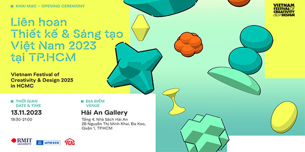 Khai mạc Liên hoan Sáng tạo và Thiết kế Việt Nam 2023 tại TP HCM