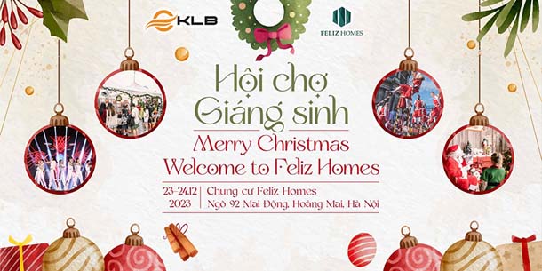 Hội chợ Giáng sinh Feliz Homes 2023