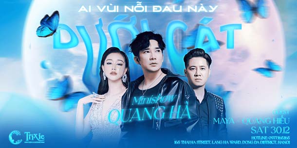Minishow Quang Hà tại Hà Nội - Ngày 30.12.2023