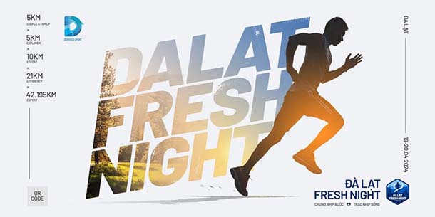 Giải chạy bộ Đà Lạt Fresh Night Marathon 2024