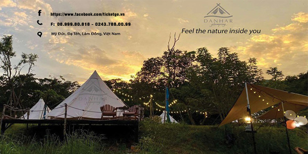 Trọn gói trải nghiệm cắm trại cao cấp ven suối tại Đạ Tẻh, Lâm Đồng